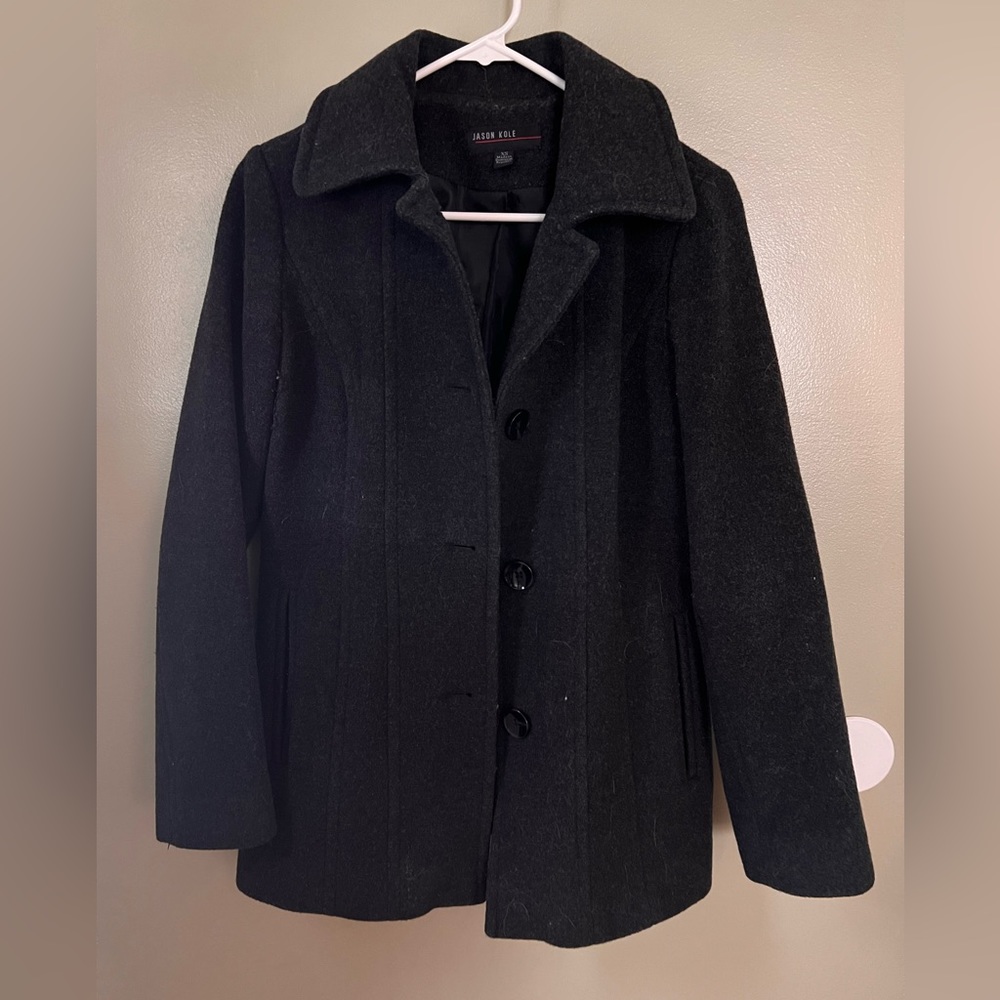 Jason Kole - charcoal gray fall jacket